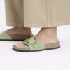 Madrid Big Buckle Naturleder Lack
