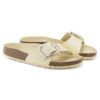 Madrid Big Buckle Naturleder Lack
