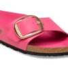 Madrid Big Buckle Naturleder Lack