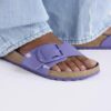 Madrid Big Buckle Naturleder Lack