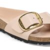 Madrid Big Buckle Naturleder Lack