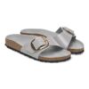 Madrid Big Buckle Naturleder Lack