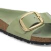 Madrid Big Buckle Naturleder Lack