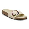 Madrid Big Buckle Naturleder Nubuk