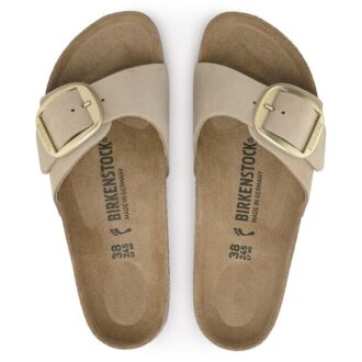 Madrid Big Buckle Naturleder Nubuk