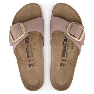 Madrid Big Buckle Naturleder Nubuk