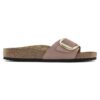 Madrid Big Buckle Naturleder Nubuk