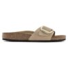 Madrid Big Buckle Naturleder Nubuk