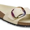 Madrid Big Buckle Naturleder Nubuk
