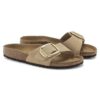 Madrid Big Buckle Naturleder Nubuk