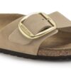 Madrid Big Buckle Naturleder Nubuk