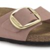Madrid Big Buckle Naturleder Nubuk