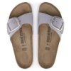Madrid Big Buckle Nubukleder Purple Fog