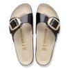 Madrid Big Buckle Pearl Naturleder Lack