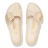 Madrid Big Buckle Pearl Naturleder Lack
