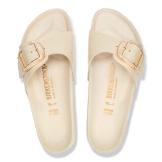 Madrid Big Buckle Pearl Naturleder Lack