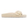 Madrid Big Buckle Pearl Naturleder Lack