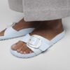 Madrid Big Buckle Pearl Naturleder Lack