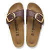 Madrid Big Buckle Raffia Textil