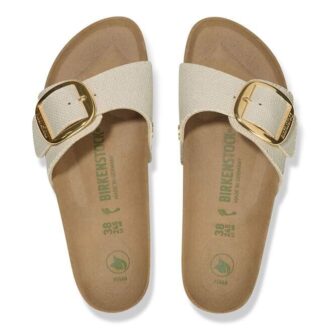 Madrid Big Buckle Textil-Canvas Eggshell
