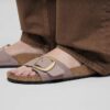 Madrid mit Big Buckle aus Nubukleder
