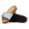 Madrid mit Big Buckle aus Nubukleder