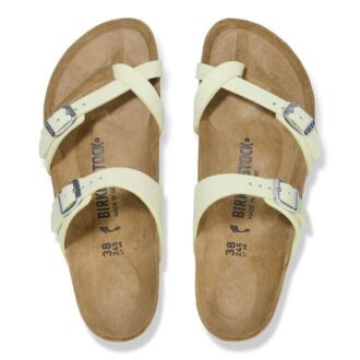 Mayari Nubukleder Faded Lime