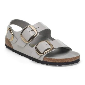Milano Big Buckle Naturleder Lack