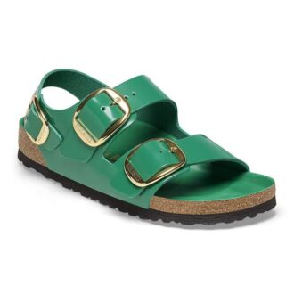 Milano Big Buckle Naturleder Lack