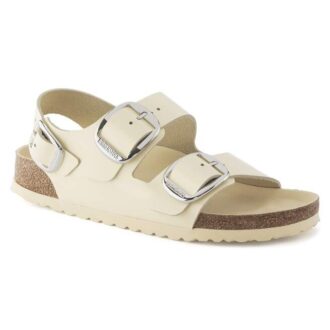 Milano Big Buckle Naturleder Lack