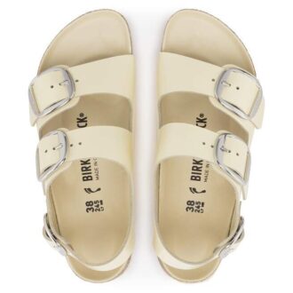 Milano Big Buckle Naturleder Lack