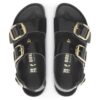 Milano Big Buckle Naturleder Lack Milano Big Buckle Naturleder Lack