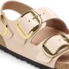 Milano Big Buckle Naturleder Lack Milano Big Buckle Naturleder Lack