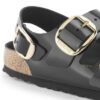 Milano Big Buckle Naturleder Lack Milano Big Buckle Naturleder Lack