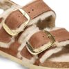 Milano Big Buckle Shearling Naturleder geölt Milano Big Buckle Shearling Naturleder geölt