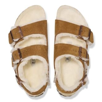 Milano Lammfell-Wildleder