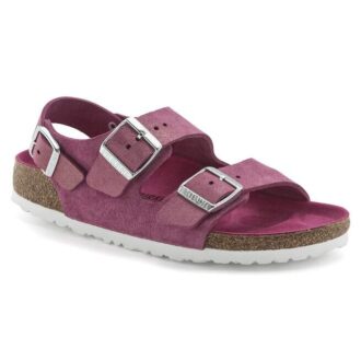 Milano Wildleder, schimmerndes Fuchsia