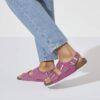 Milano Wildleder, schimmerndes Fuchsia Milano Wildleder, schimmerndes Fuchsia