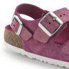 Milano Wildleder, schimmerndes Fuchsia Milano Wildleder, schimmerndes Fuchsia