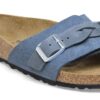 Oita Braided Wildleder