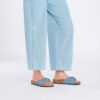 Oita Braided Wildleder