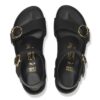 Soley Ring-Buckle Leder Schwarz Soley Ring-Buckle Leder Schwarz