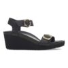 Soley Ring-Buckle Leder Schwarz Soley Ring-Buckle Leder Schwarz