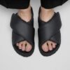 Theda Cross Strap Naturleder