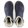 Uppsala Lammfell-Wildleder Navy