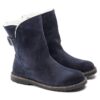 Uppsala Lammfell-Wildleder Navy