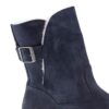 Uppsala Lammfell-Wildleder Navy