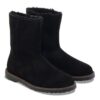 Uppsala Zip Shearling Wildleder
